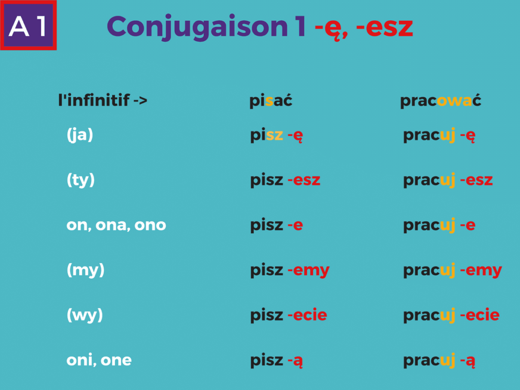 conjugaison- polonaise